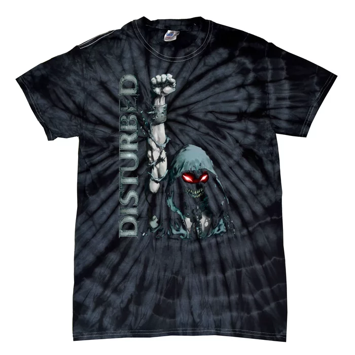 Disturbed Up Yer Military Rock Music Band Tie-Dye T-Shirt