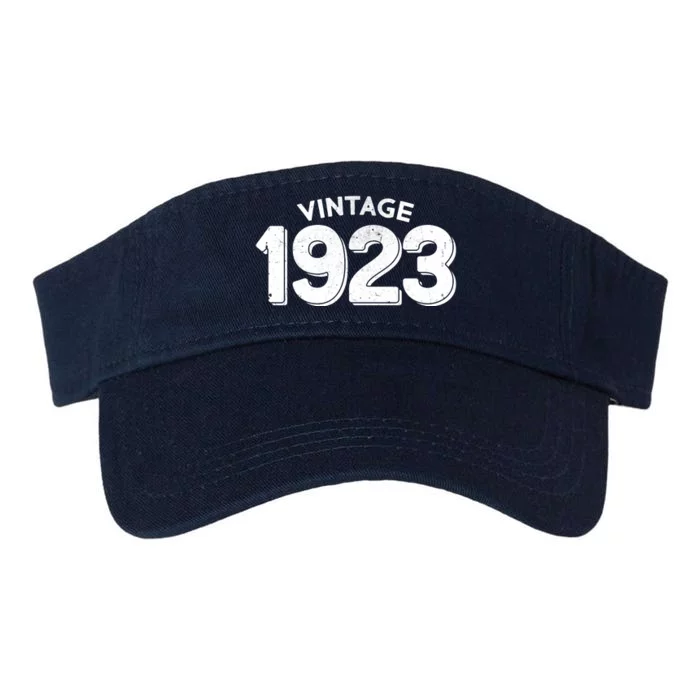 Distressed Vintage 1923 100th Birthday Valucap Bio-Washed Visor