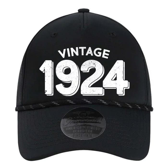 Distressed Vintage 1924 100th Birthday Performance The Dyno Cap