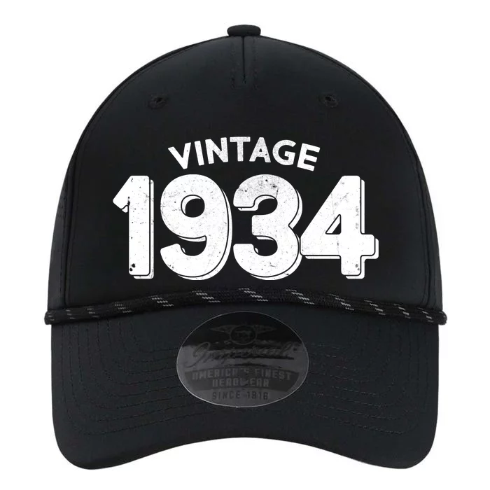 Distressed Vintage 1934 90th Birthday Performance The Dyno Cap