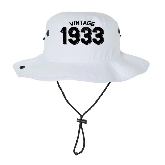 Distressed Vintage 1933 90th Birthday Legacy Cool Fit Booney Bucket Hat