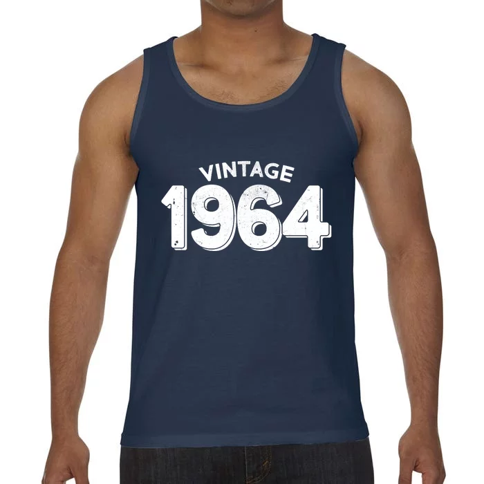 Distressed Vintage 1964 60th Birthday Comfort Colors® Tank Top