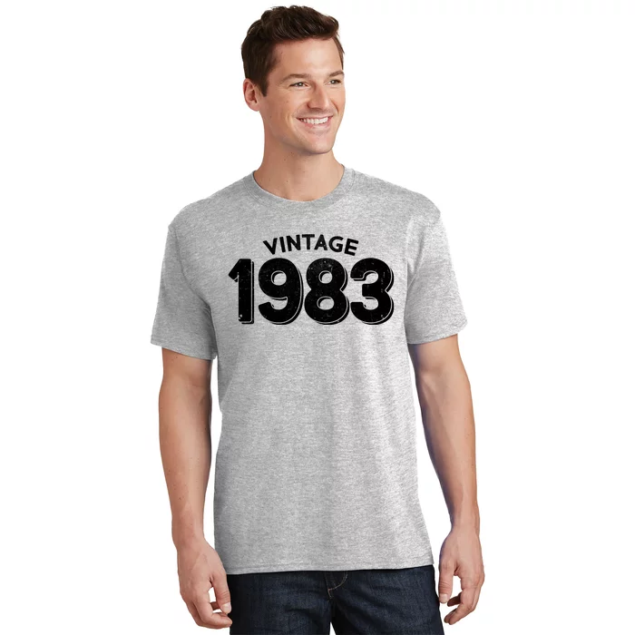 Distressed Vintage 1983 40th Birthday T-Shirt