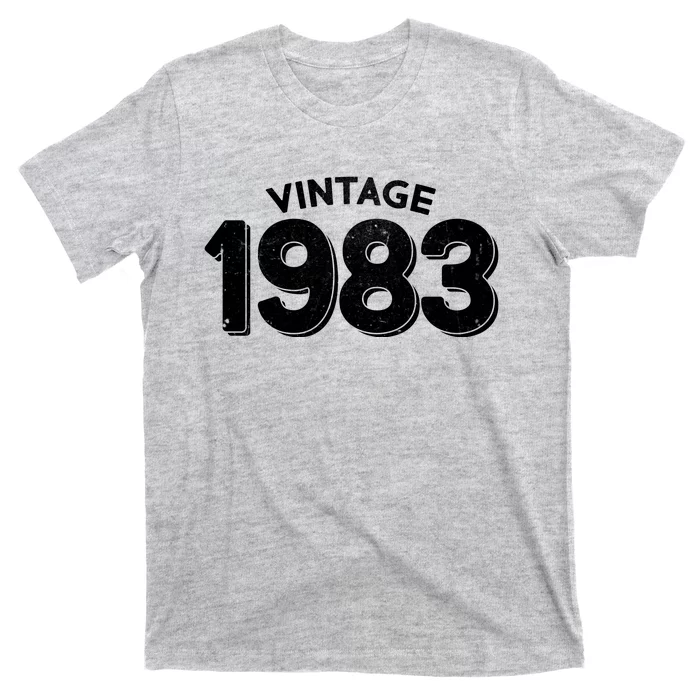 Distressed Vintage 1983 40th Birthday T-Shirt