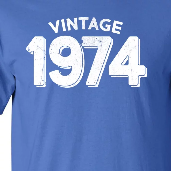 Distressed Vintage 1974 50th Birthday Tall T-Shirt