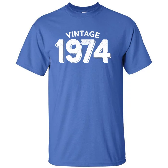 Distressed Vintage 1974 50th Birthday Tall T-Shirt