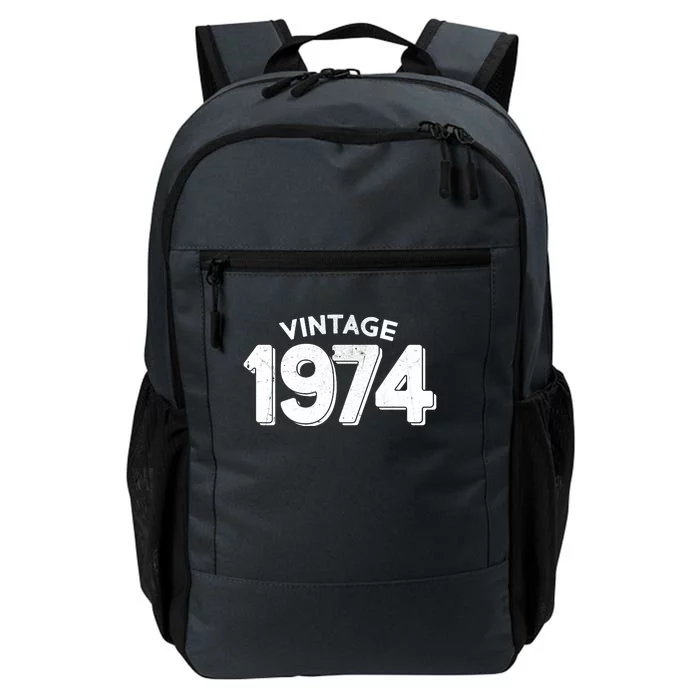 Distressed Vintage 1974 50th Birthday Daily Commute Backpack