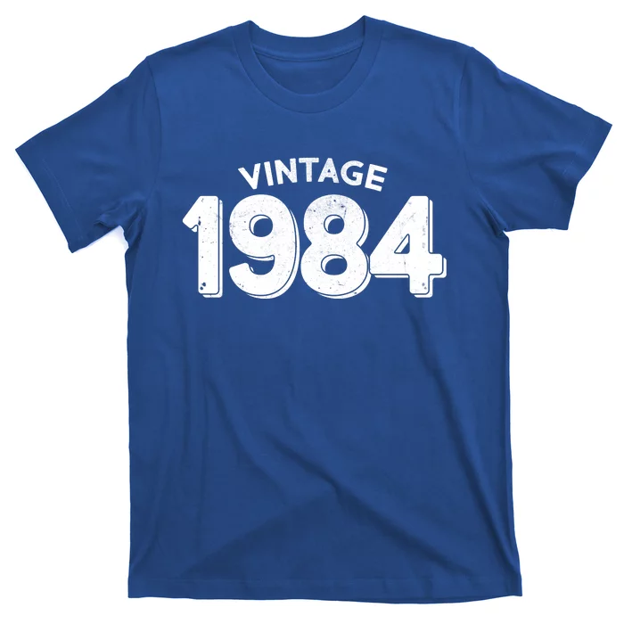 Distressed Vintage 1984 40th Birthday T-Shirt