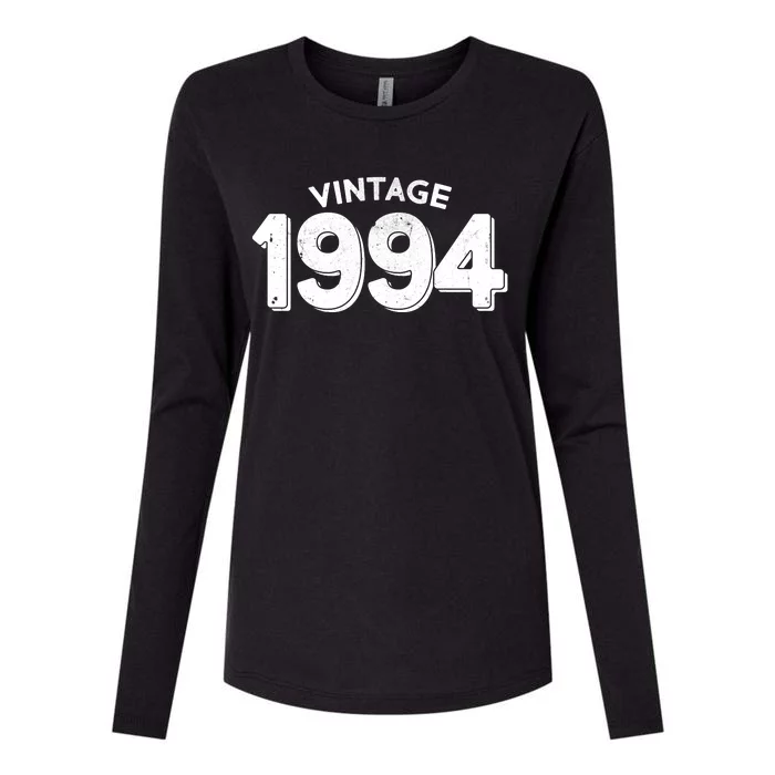 Distressed Vintage 1994 30th Birthday Womens Cotton Relaxed Long Sleeve T-Shirt