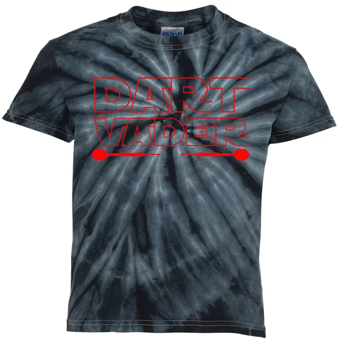 Dart Vader 180 Darts Darts Dart Player Gift Darts Kids Tie-Dye T-Shirt