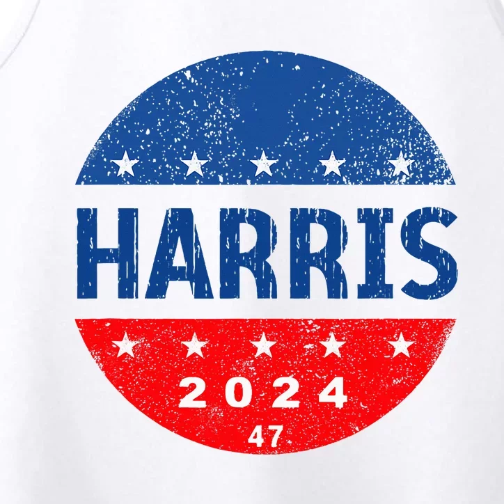 Design Vote 47 Kamala Harris 2024 President America Election Performance Tank