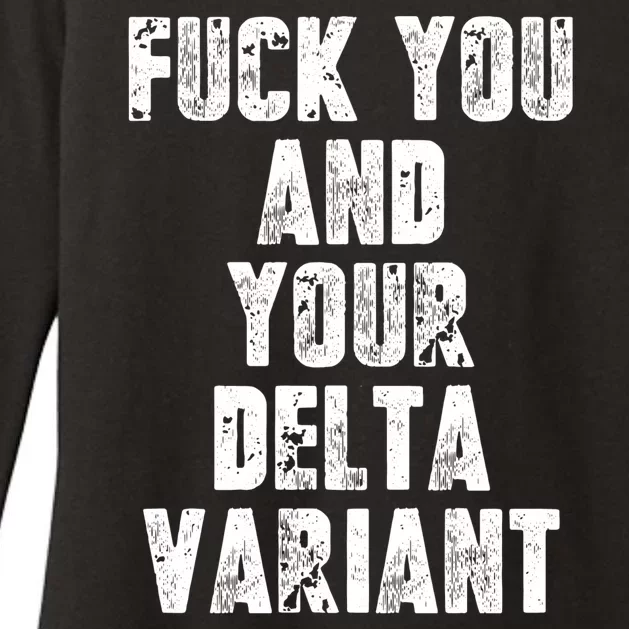 Delta Variant Womens CVC Long Sleeve Shirt