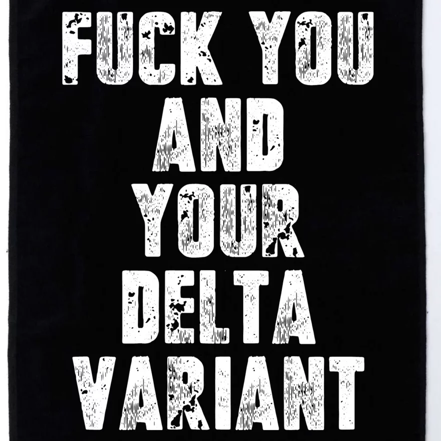 Delta Variant Platinum Collection Golf Towel