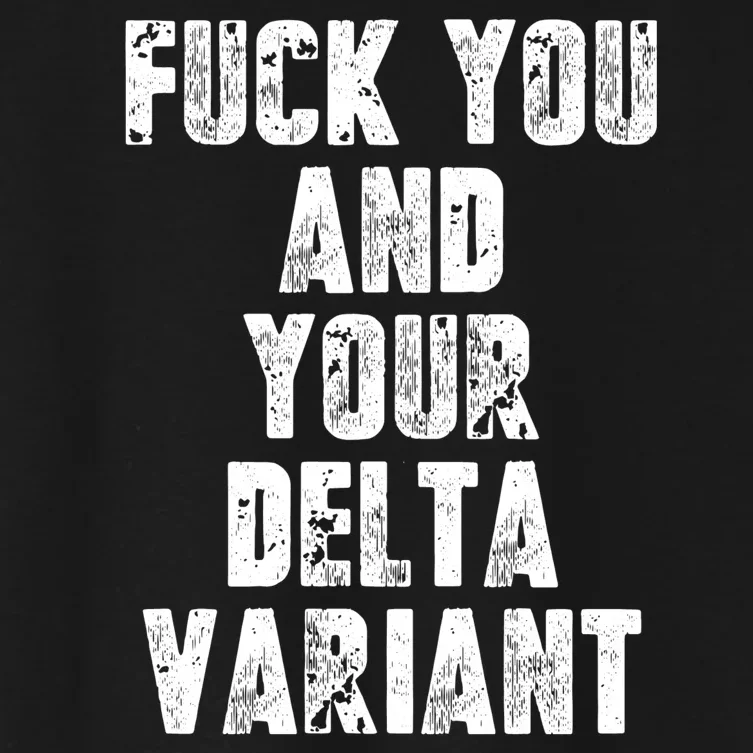 Delta Variant Women's Crop Top Tee