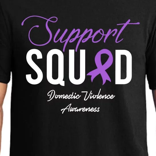 Domestic Violence Awareness Support Squad Pajama Set