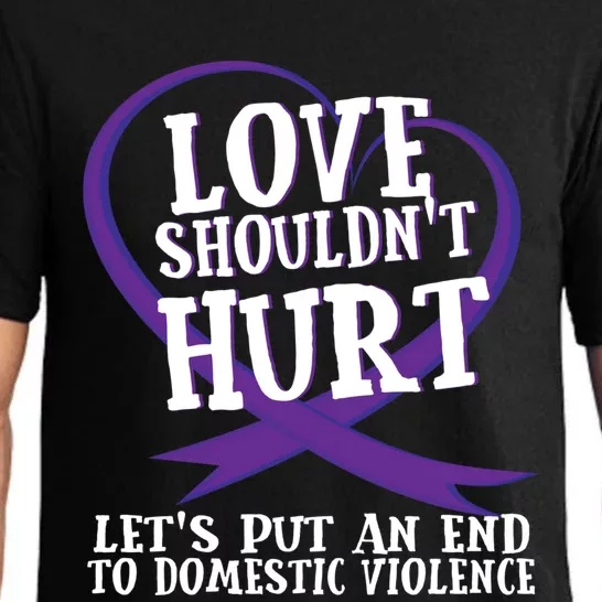 Domestic Violence Awareness Survivor Support Month Great Gift Pajama Set