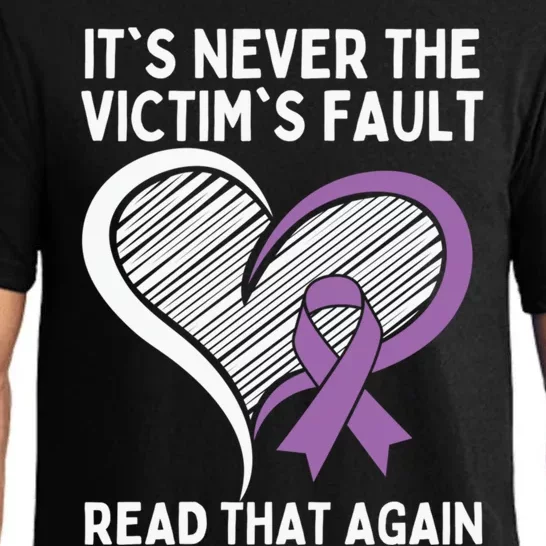 Domestic Violence Awareness Sexual Assault Awareness Gift Pajama Set