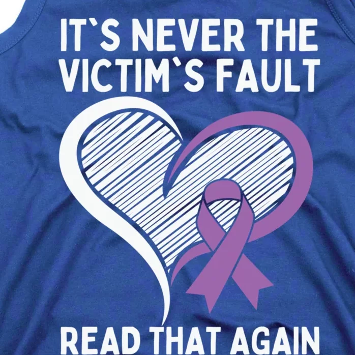 Domestic Violence Awareness Sexual Assault Awareness Gift Tank Top