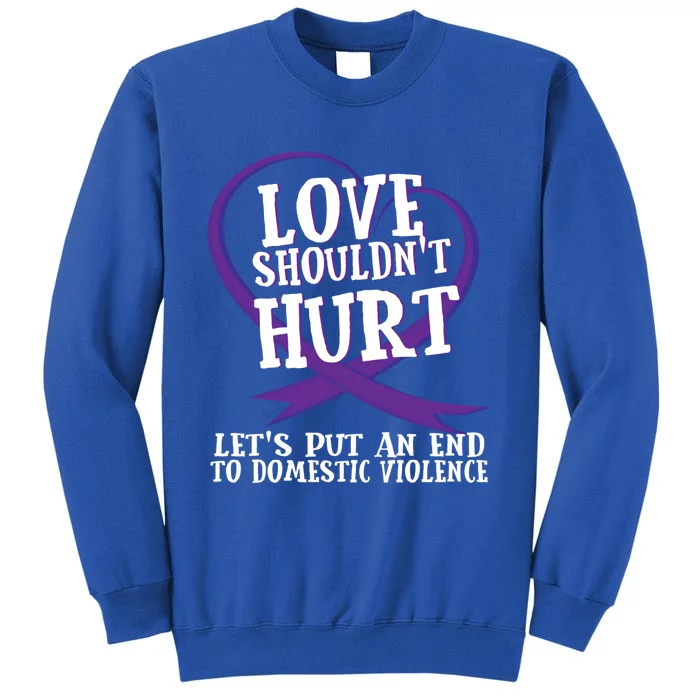 Domestic Violence Awareness Survivor Support Month Gift Tall Sweatshirt