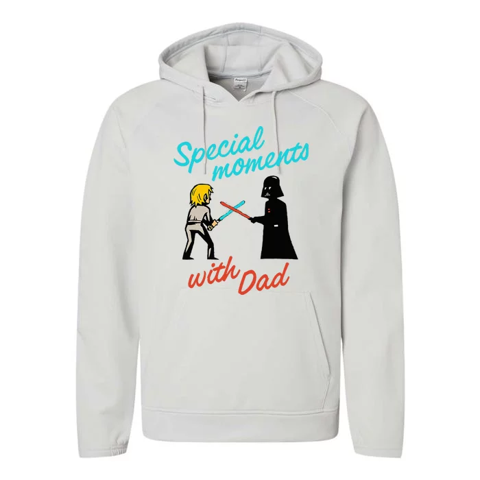 D.Arth V.Ader And Luke Special Moments With Dad Performance Fleece Hoodie