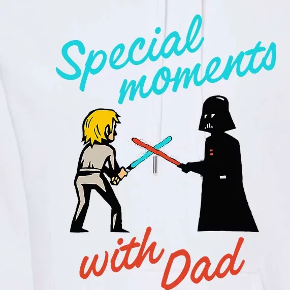 D.Arth V.Ader And Luke Special Moments With Dad Premium Hoodie