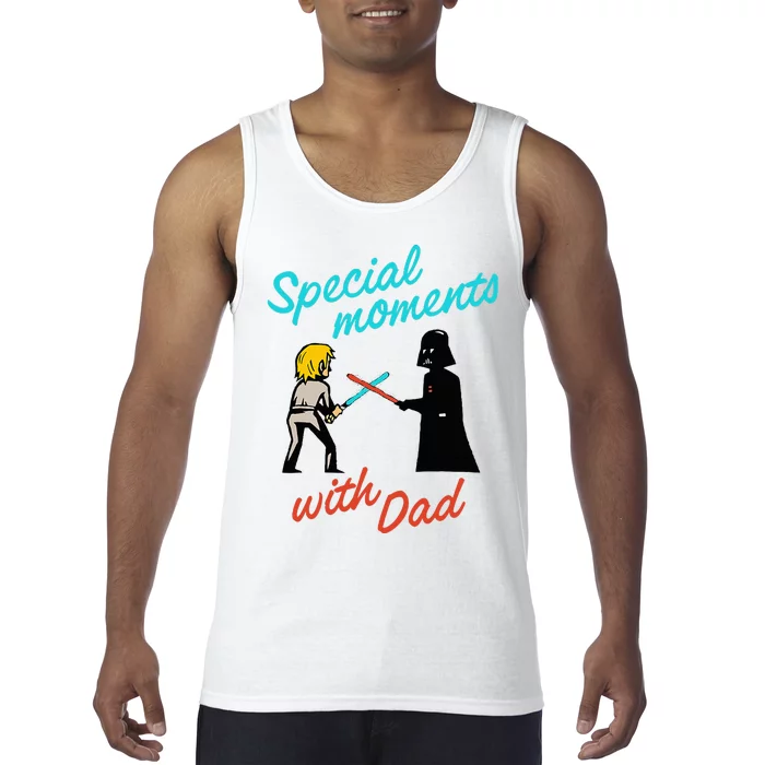 D.Arth V.Ader And Luke Special Moments With Dad Tank Top