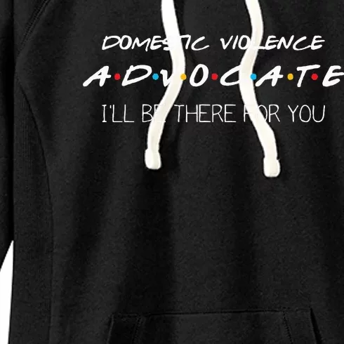 Domestic Violence Advocate Women's Fleece Hoodie