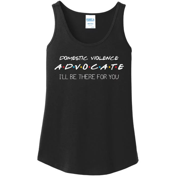 Domestic Violence Advocate Ladies Essential Tank