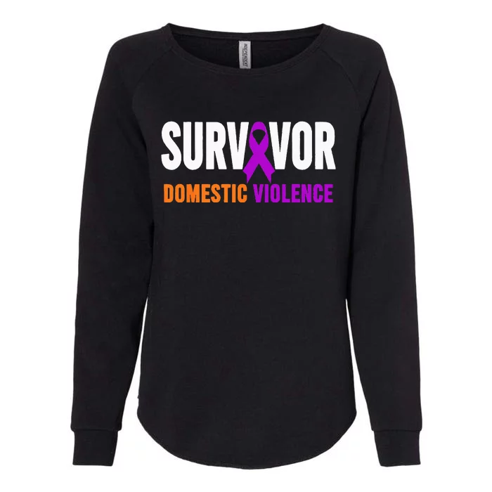 Domestic Violence Awareness Domestic Violence Survivor Womens California Wash Sweatshirt