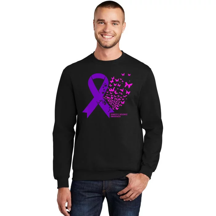 Domestic Violence Awareness End Domestic Violence Tall Sweatshirt