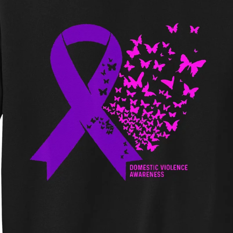 Domestic Violence Awareness End Domestic Violence Tall Sweatshirt