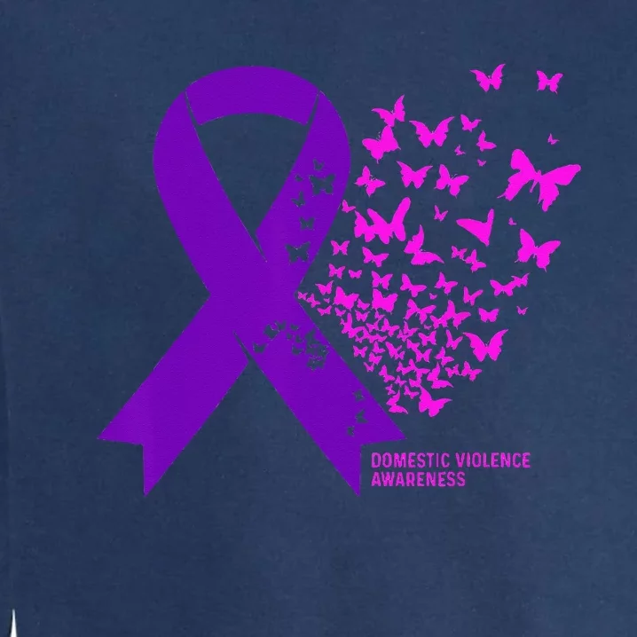 Domestic Violence Awareness End Domestic Violence Garment-Dyed Sweatshirt