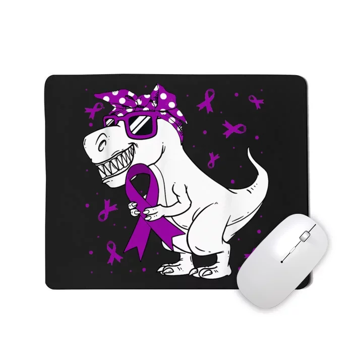 Domestic Violence Awareness Purple Ribbon Mousepad