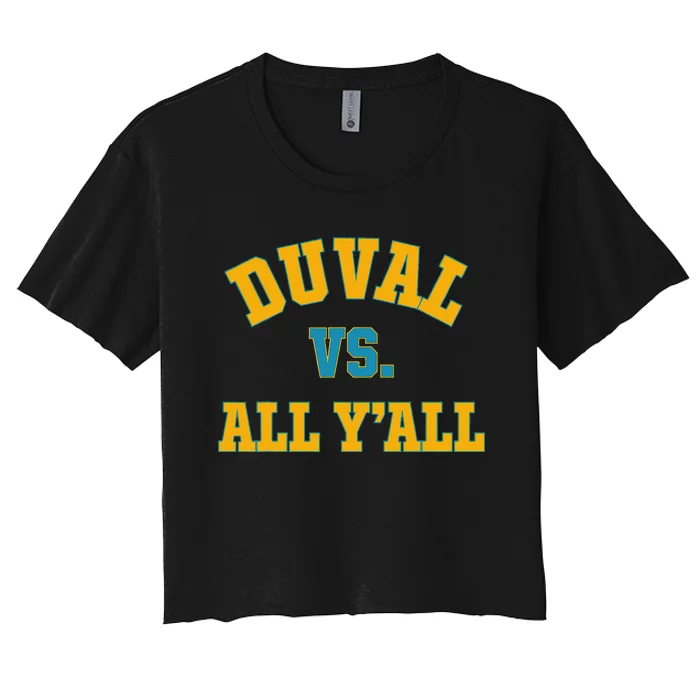 Duval Vs All Y’All Women's Crop Top Tee