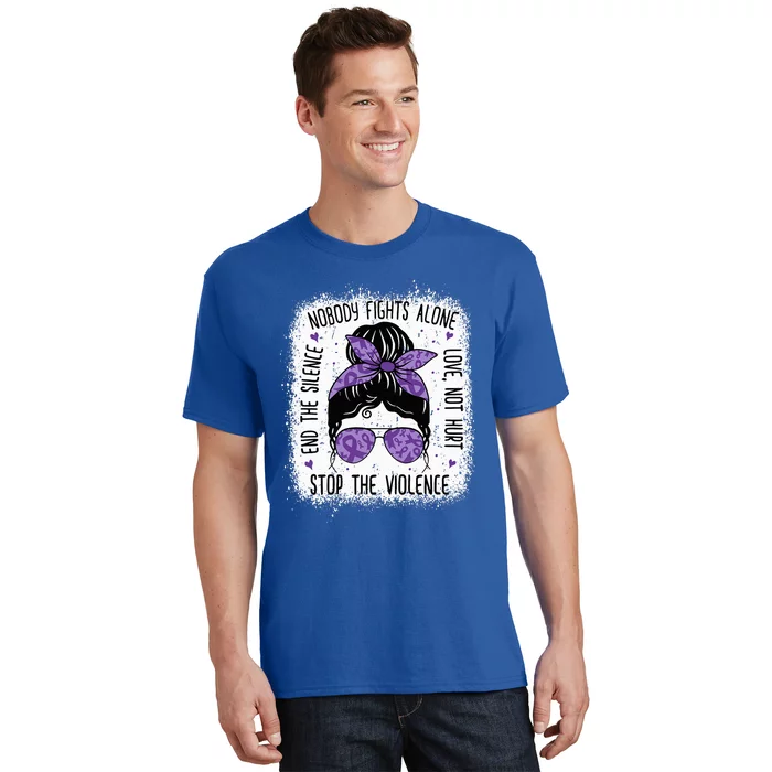 Domestic Violence Awareness Stop End Domestic Violence T-Shirt