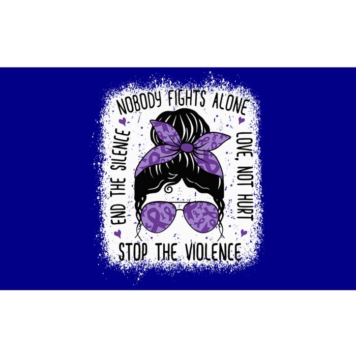 Domestic Violence Awareness Stop End Domestic Violence Bumper Sticker