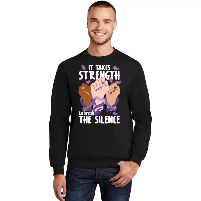 Domestic Violence Awareness Break The Silence Sweatshirt