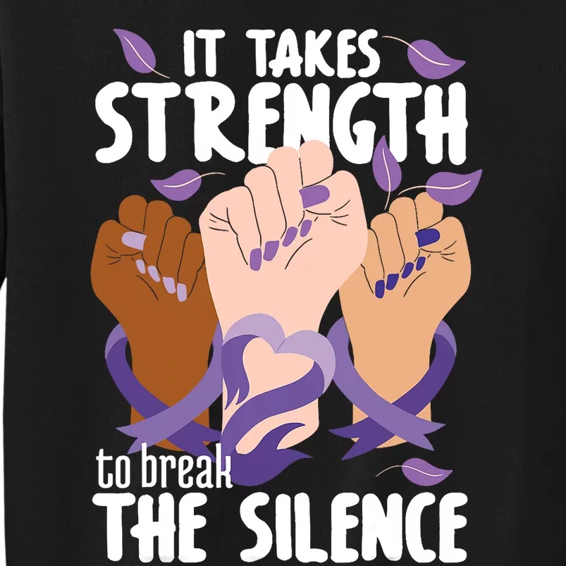 Domestic Violence Awareness Break The Silence Sweatshirt