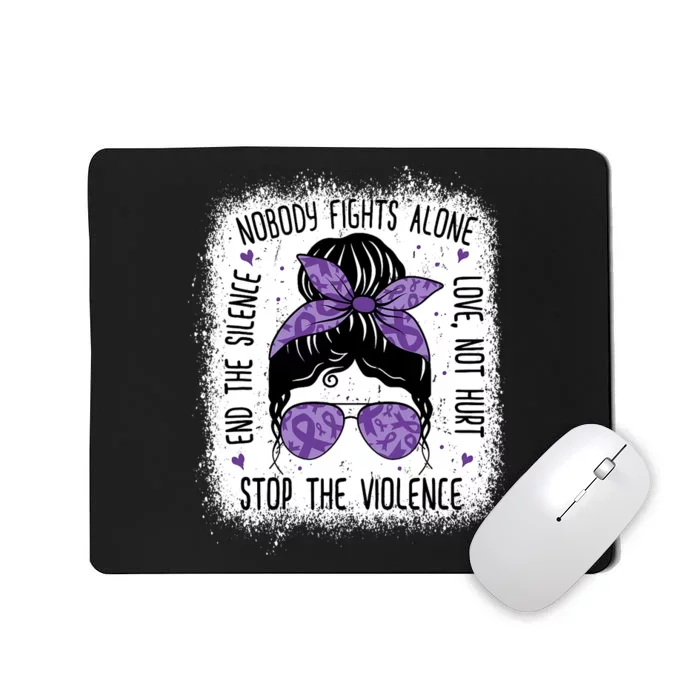 Domestic Violence Awareness Stop End Domestic Violence Mousepad