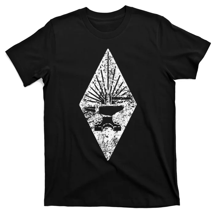 Distressed Vintage Blacksmith Emblem T-Shirt