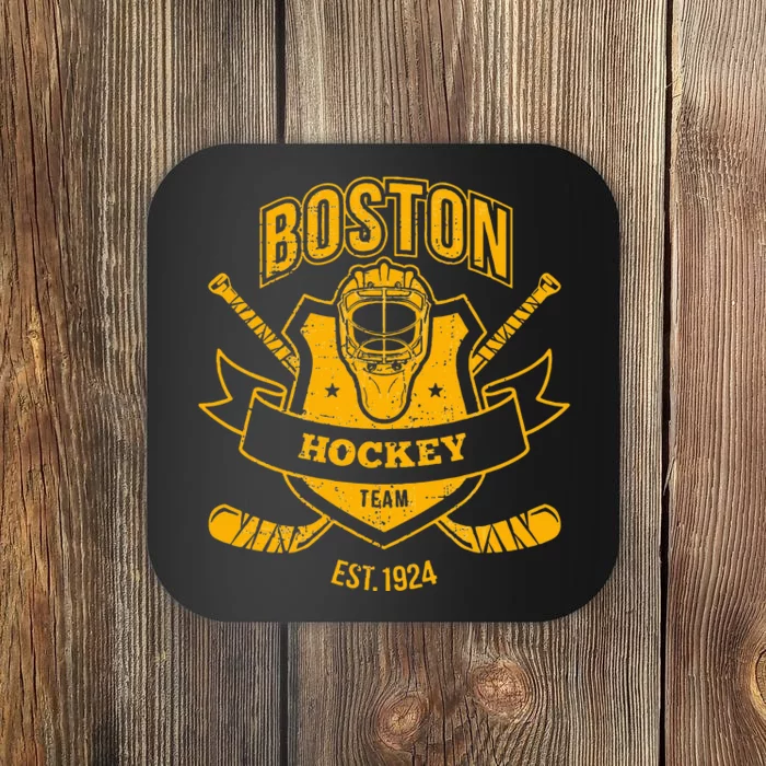 Distressed Vintage Bruin Party Tailgate Gameday Fan Gift Coaster