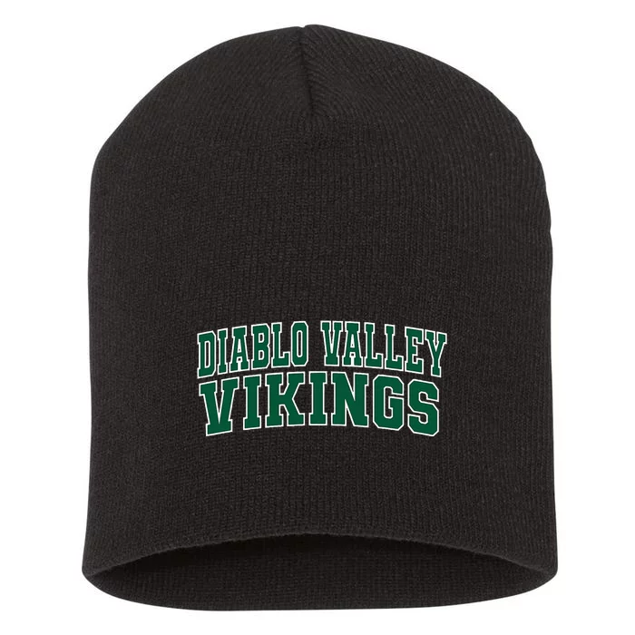 Diablo Valley College Vikings Short Acrylic Beanie