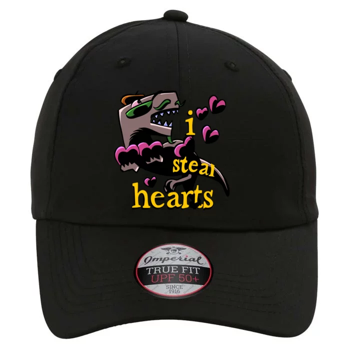 Dino Valentines Day I Steal Hearts Dinosaur Lovesaurus Trex Gift The Original Performance Cap