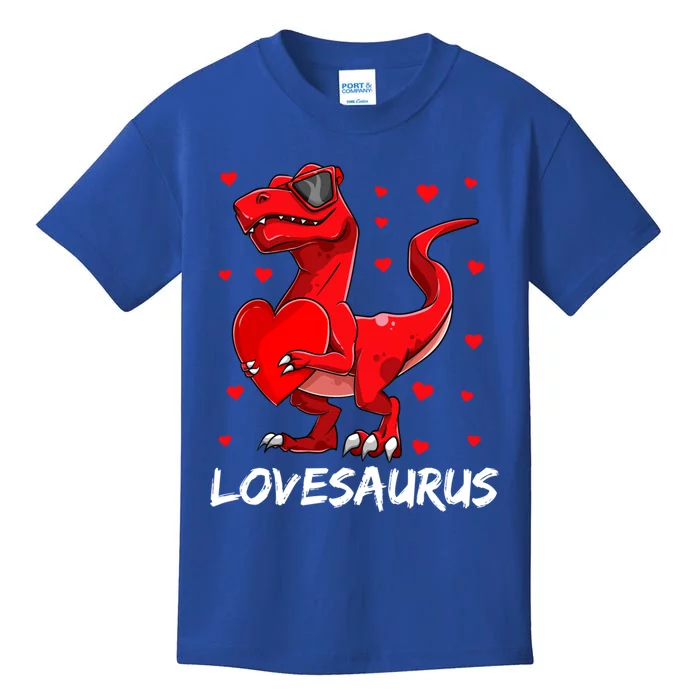 Dinosaur Valentines Day Tgiftrex Great Gift Kids T-Shirt