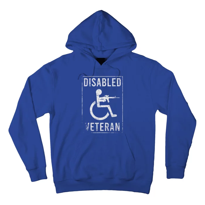 Disabled Veteran Dad Grandpa Hoodie