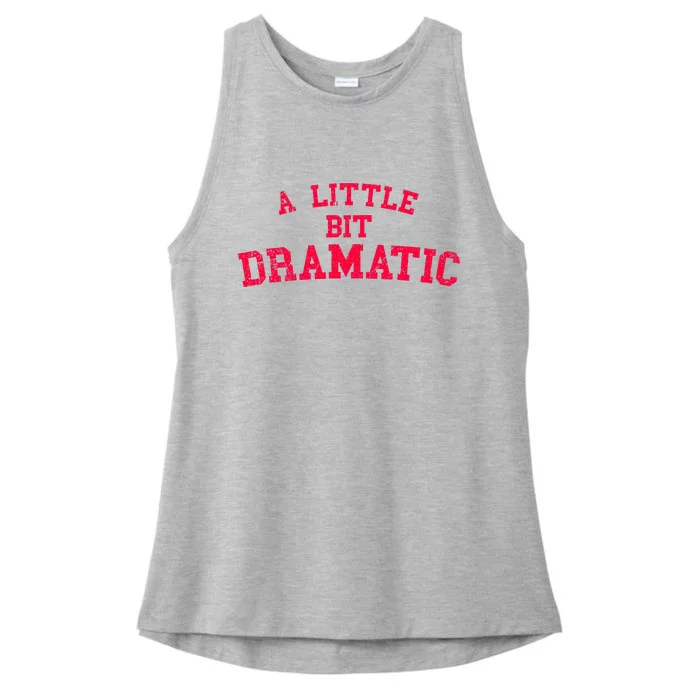 Dramatic Vibes Ladies Tri-Blend Wicking Tank