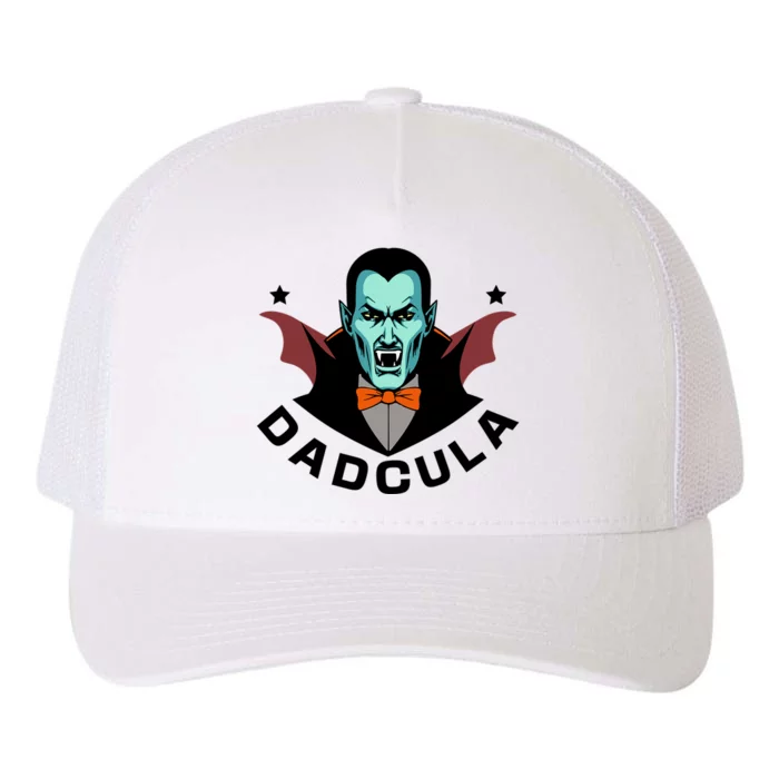 Dadcula Vampire Dad Daddy Father Halloween Gift Yupoong Adult 5-Panel Trucker Hat