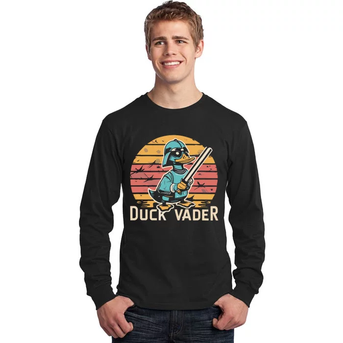 Duck Vader Tall Long Sleeve T-Shirt