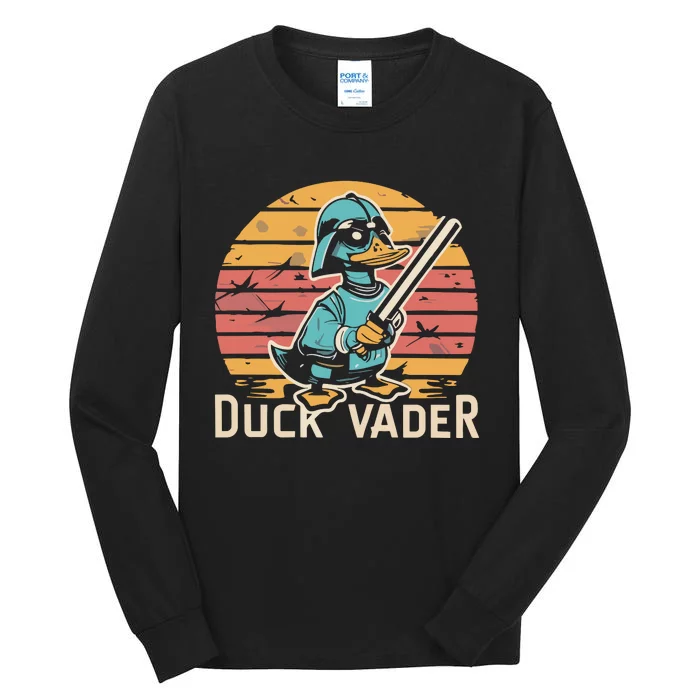 Duck Vader Tall Long Sleeve T-Shirt