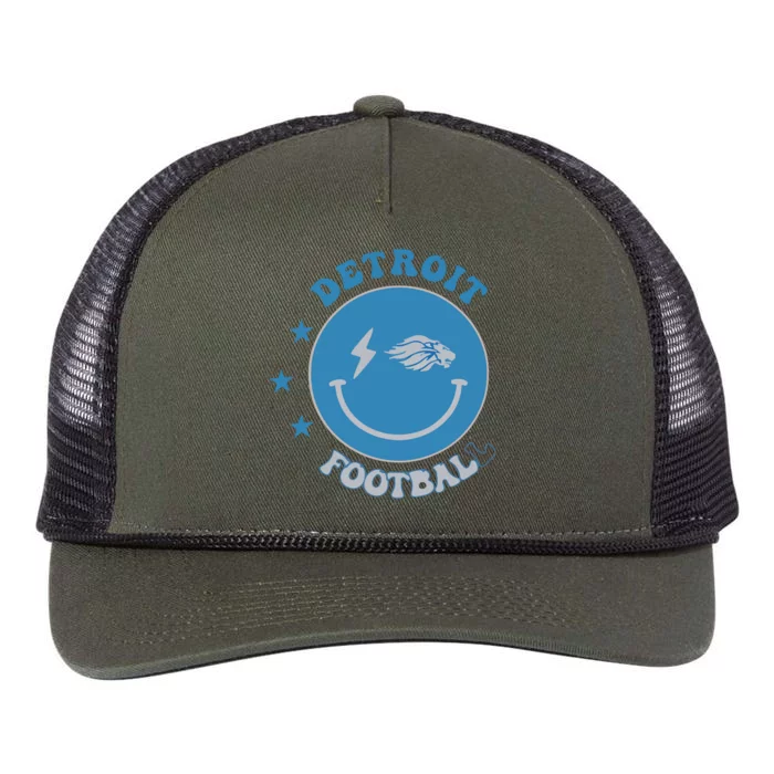 Detroit Versus Everyone Retro Rope Trucker Hat Cap